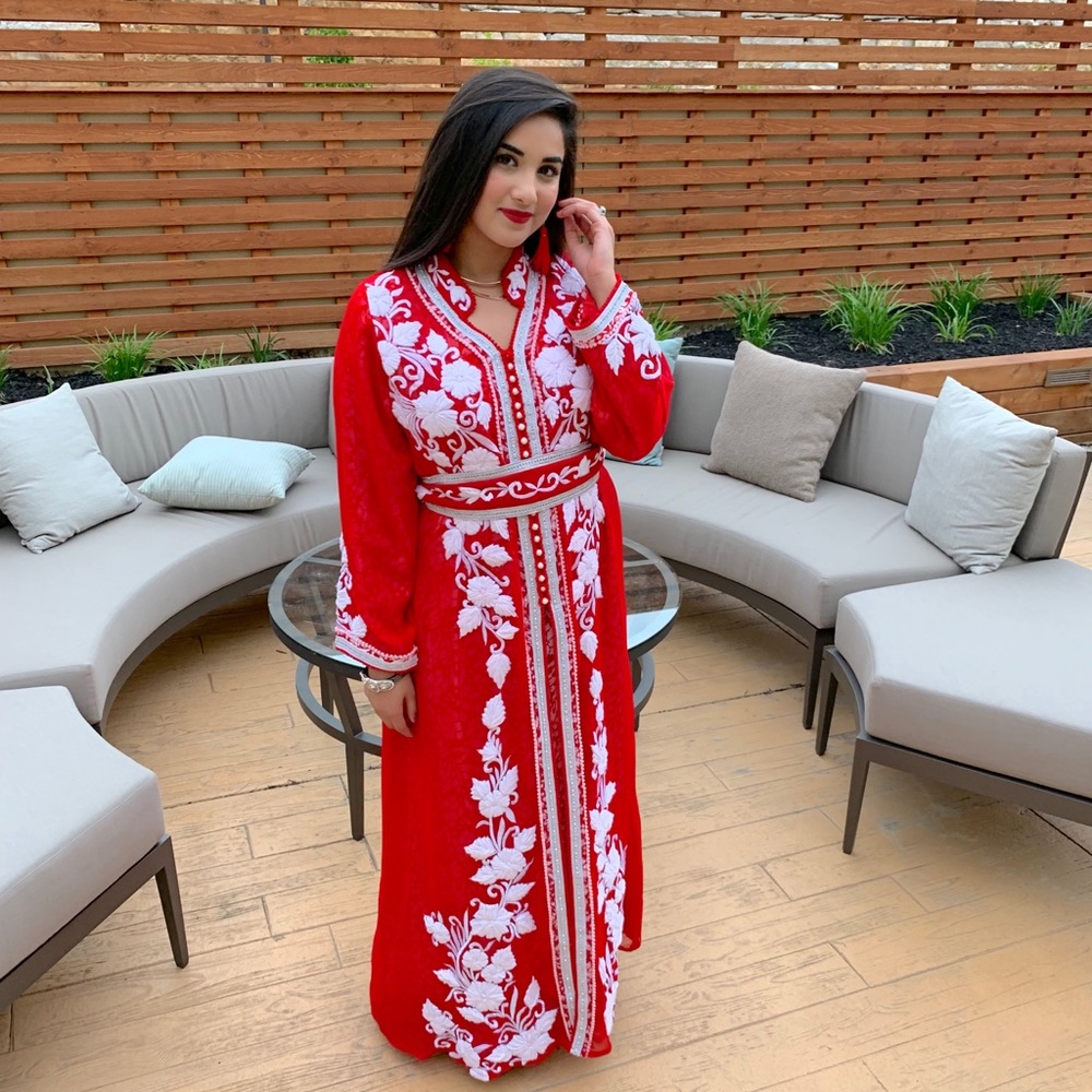 Embroidered Kaftan/Caftan Eid outfit
